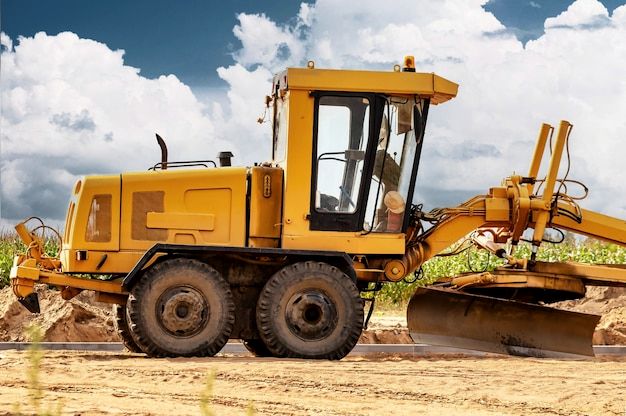 Motor grader · road formation
